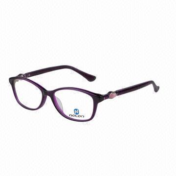 2014 Classic Acetate High-quality Optical Eyewear, Purple, Black Color, OEM/ODM Orders Welcomed