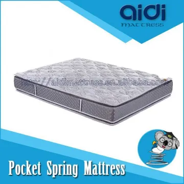 Double Pillow Top Sleep Well Super King Size Pocket Spring Mattress C-1218