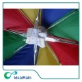 Chinês barato chapéus nubrella cabeça mãos guarda-chuva livre