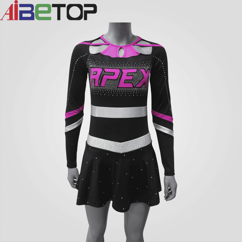 all star pink cheerleading uniform for girls cheer tumbling5