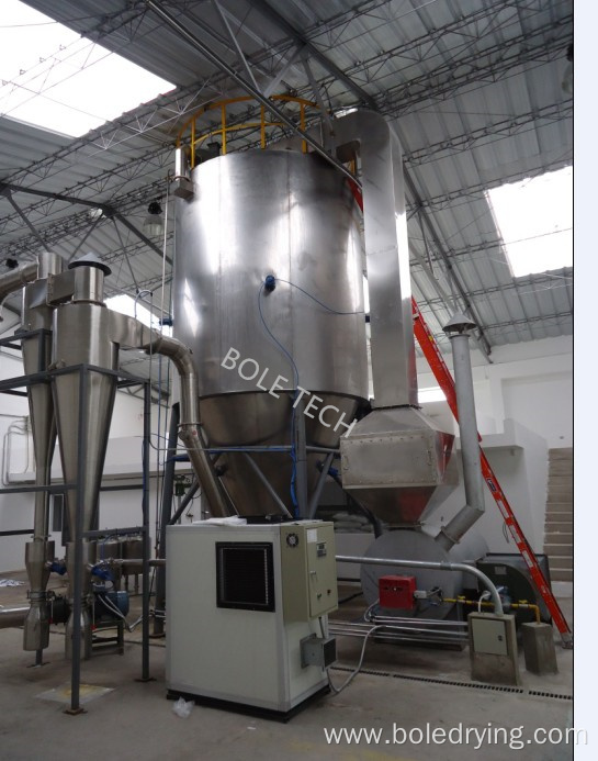 Herbal extract centrifugal spray dryer machine