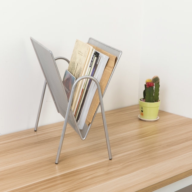 V-shaped Rack Table Top Book Rack Classification Storage, High Quality ...