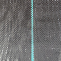 Black flat wire ground woven membrane