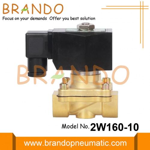 Válvula Solenoide Eléctrica de Latón 3/8 &#39;&#39; Agua 220V AC