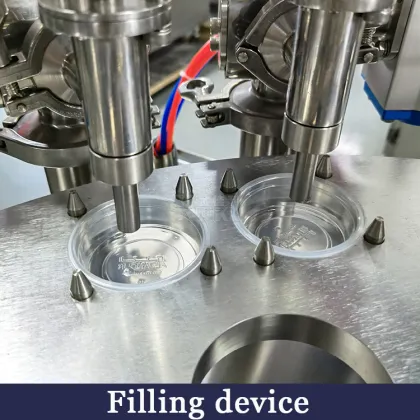 Kinkl Automatic Cup Filling Machine for Strawberry Jam and Chili Sauce