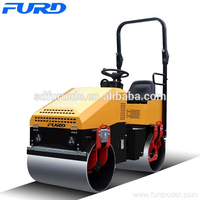 Mini 1 Ton Compactor Vibratory Roller with Imported Pump (FYL-890)