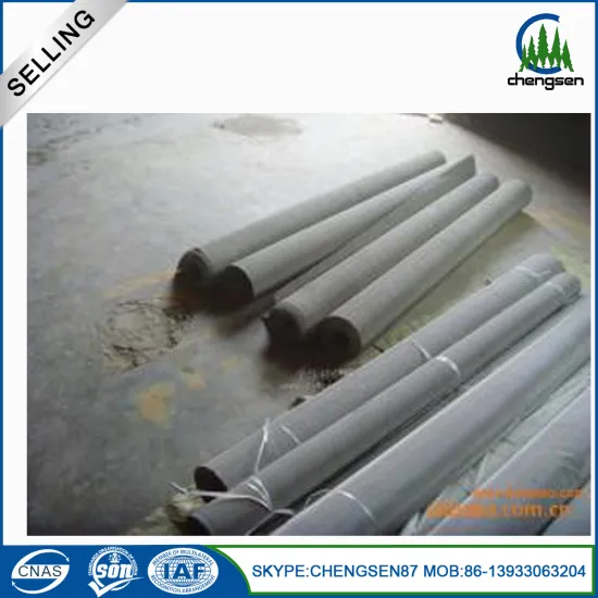 99% Filter Rating Stainless Plain Woven Mesh