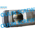Jwell 55/120 Twin Conical Screw and Barrel for PVC Pipe