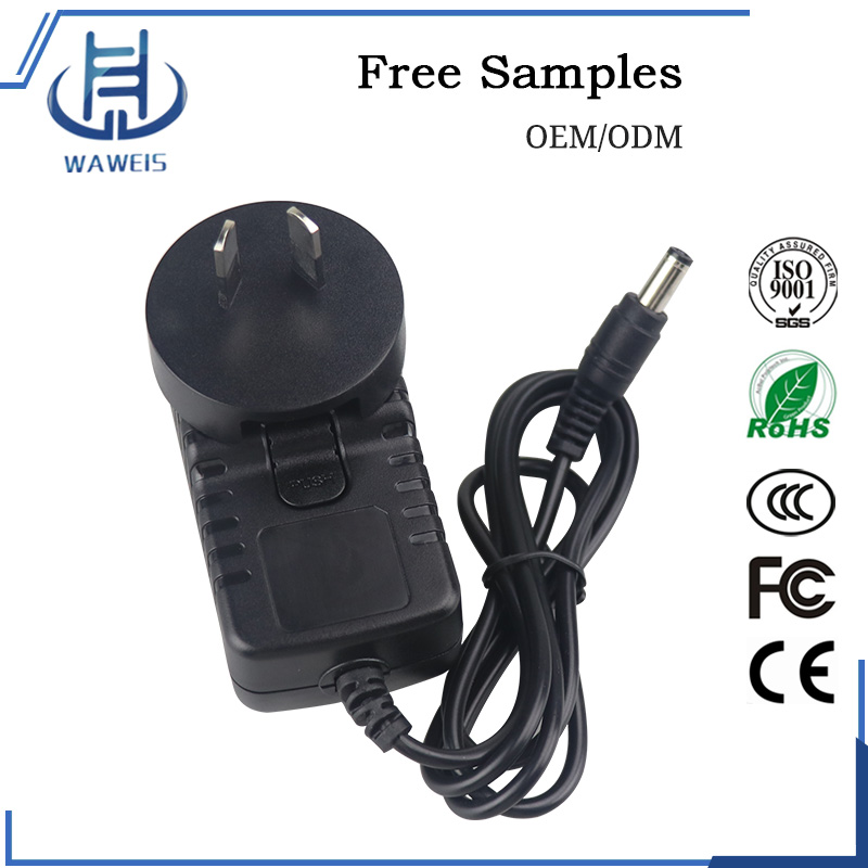 Replacement Plugs 12V 1A 12W Wall AC Adapter