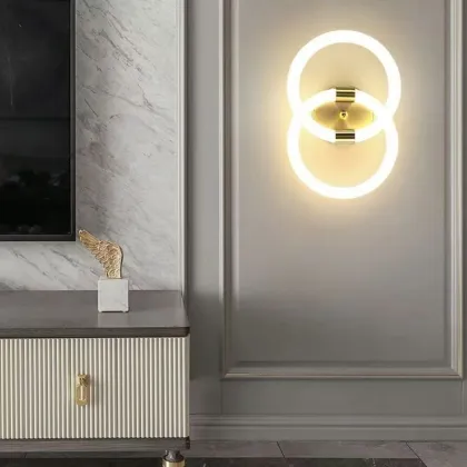 Copper Chinese Style Waterproof Wall Lights for Courtyard and Villa Exterior Lighting