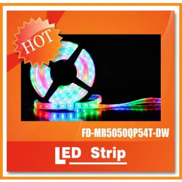 Flexible RGB Magic LED strip SMD 5050 54leds/m 12VDC IP68