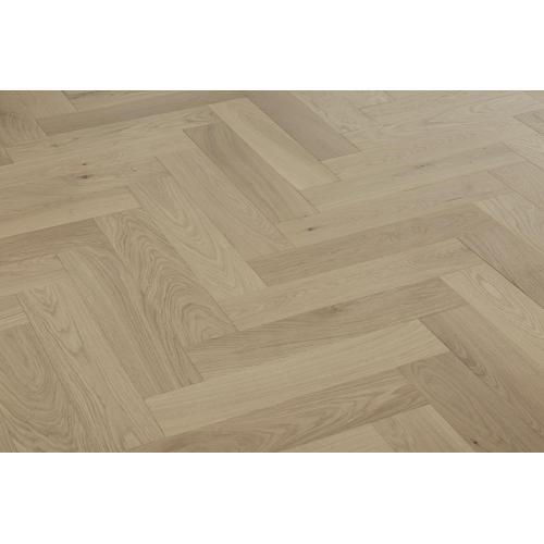 Herringbone Oak Floors Light Color Engineered Wood Flooring