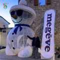 LED 3D Snowman Christmas Motif Light
