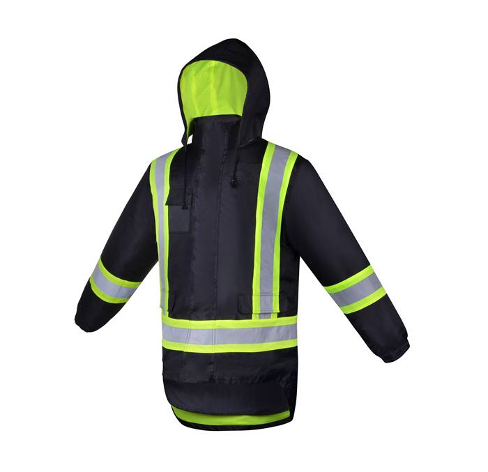 인라인된 경고 보안 안전 재킷 퀼트, 고품질 인라인된 경고 보안 안전 재킷 퀼트