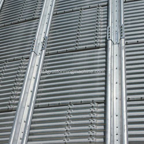 máquina do endurecedor do silo da caixa do grão da alimentação