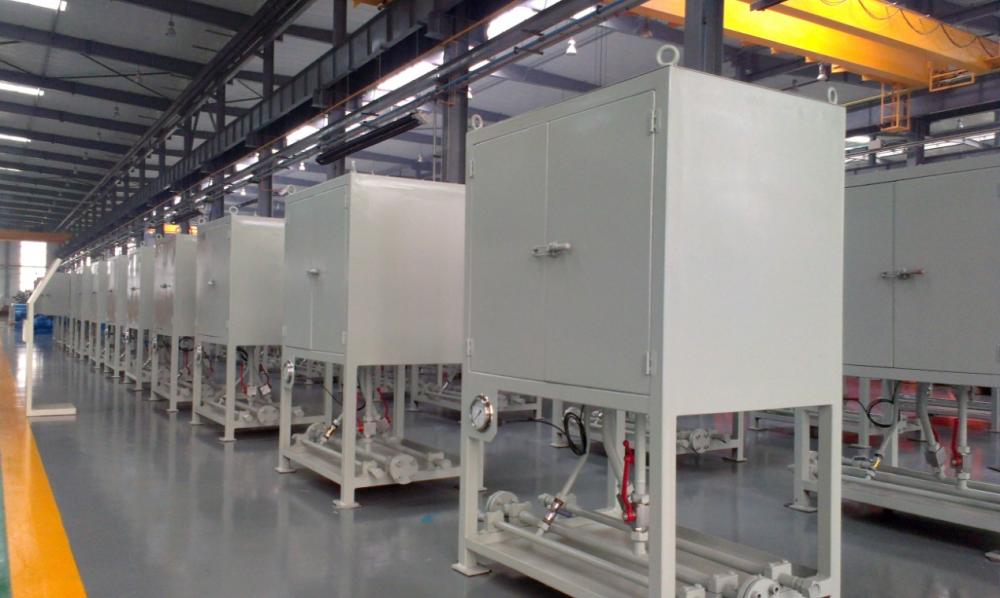 Gasifier hydraulic system Gasifier hydraulic system