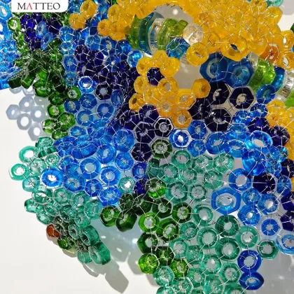 Hand Blown Murano Glass Wall Decorations