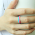 Bague de mariage en silicone pour femmes sur mesure