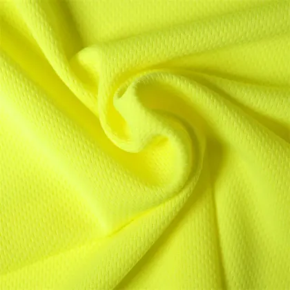 Breathable Polyester Birds Eye Mesh Knitted Fabric