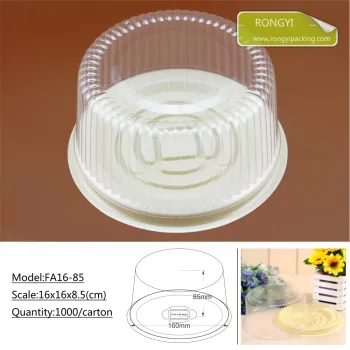 pvc custom environmental small cake box