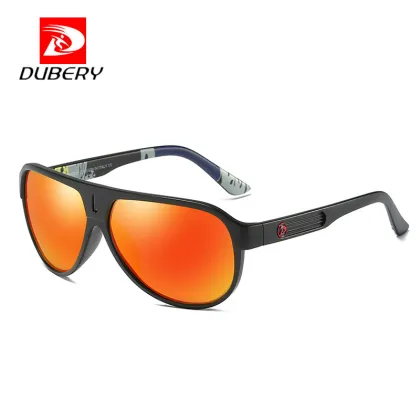 DUBERY D163 Polarized Sunglasses: Sporty Driving Mirror Glasses