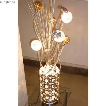Flower vase mini table lamp bedroom light