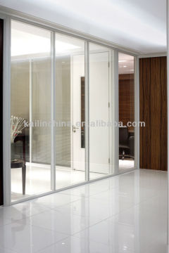 V1080 system modern office furniture room divider customized products office partition wall glass