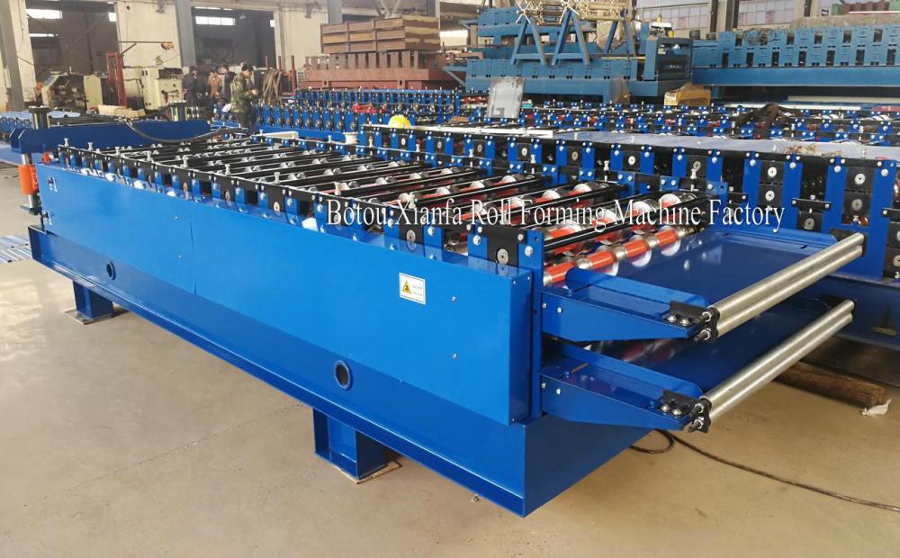 Roofing Sheet Double Layer Roll Forming Machine