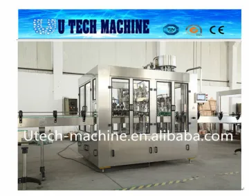 Automatic beer glass bottle filling machine