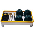 Plastic Water Storage and Drainage Tea Tray