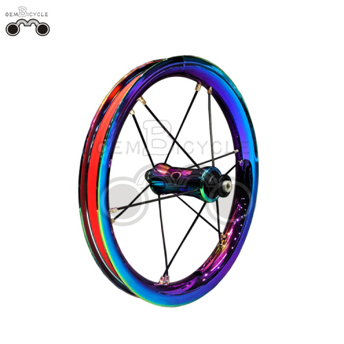 colorful 7075 rim 12H 12inch wheel set