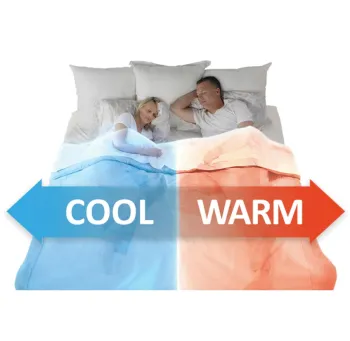  heated and cooling mattress cover 