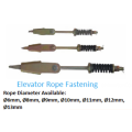 Rope Fastening for Elevator Overspeed Governor