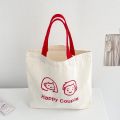 Reusable Shopping Canvas Bag With Custom Printed Logo