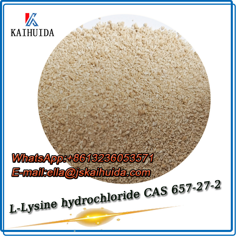 L-lysine HCl Grado de alimentación L-lisina Hidrocloruro CAS 657-27-2