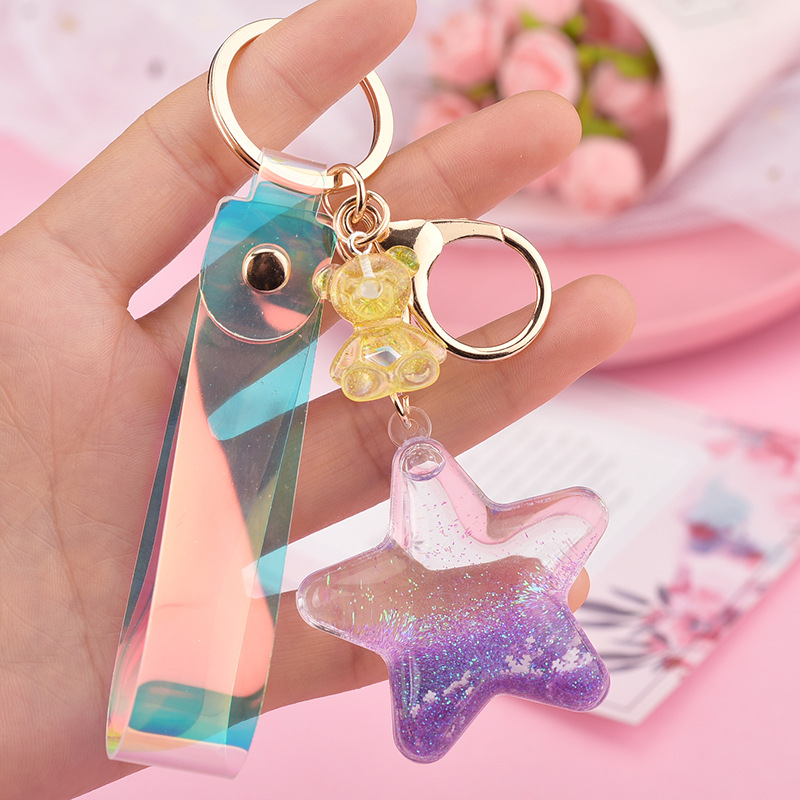 Seastar Liquid Keychain