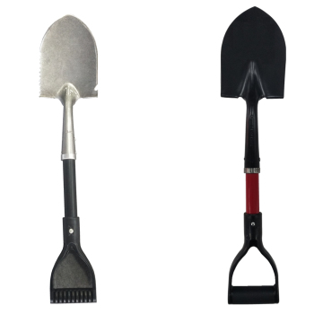 China Manufacturer Professional D Shape Ergonomic Comfortable Handle Garden Small Spade Shovel