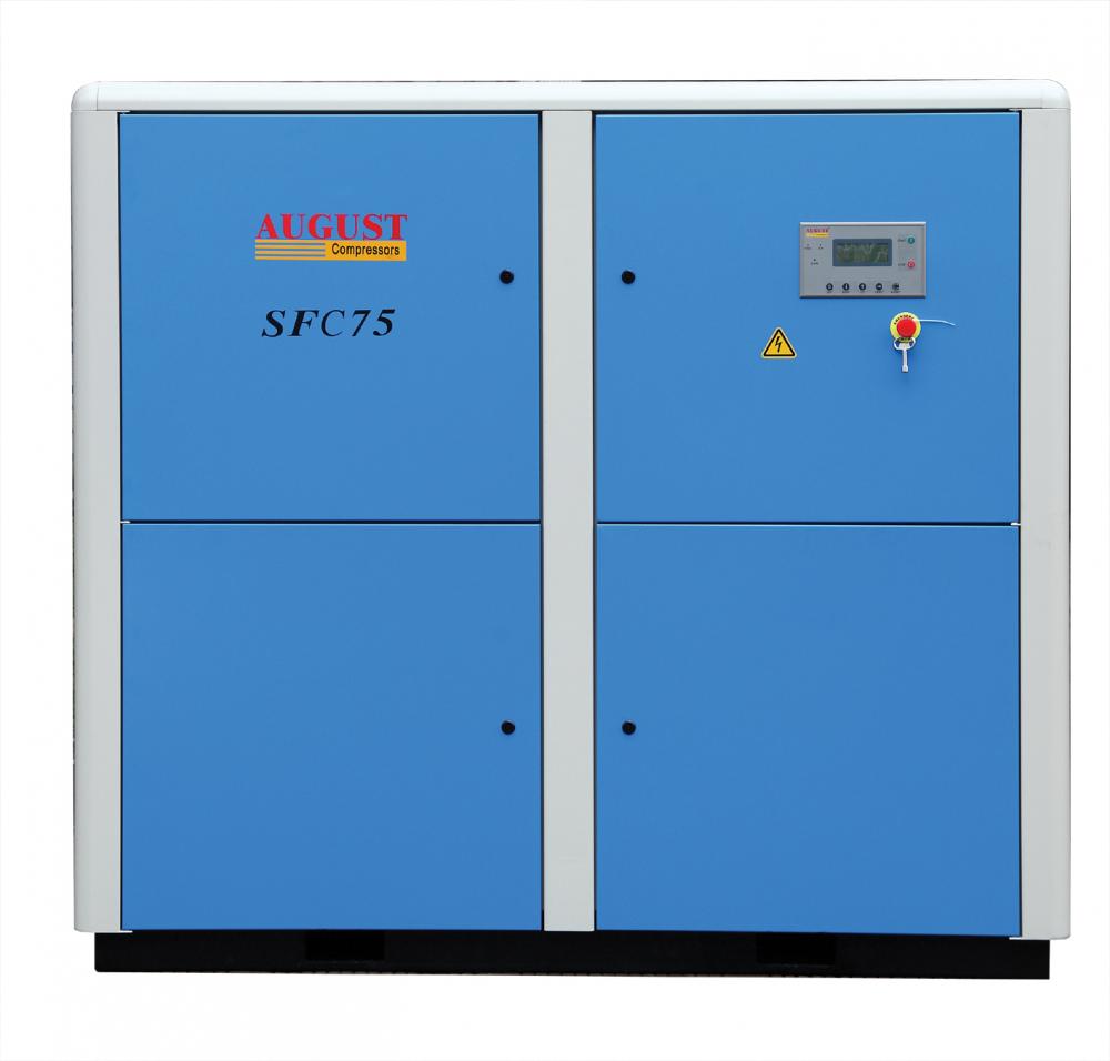 75kw/100hp rotary screw air compressor