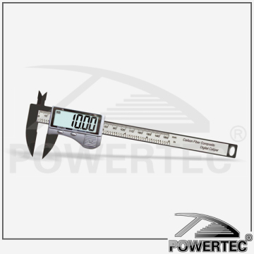 POWERTEC Digital Carbon Fiber Reinforced Plastics Calipers
