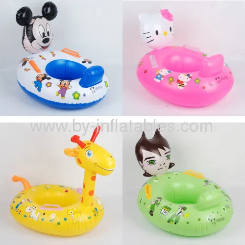 Cartoon Characters Inflatable Kid Swim Seat 