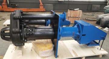 Rubber liners vertical centrifugal pump