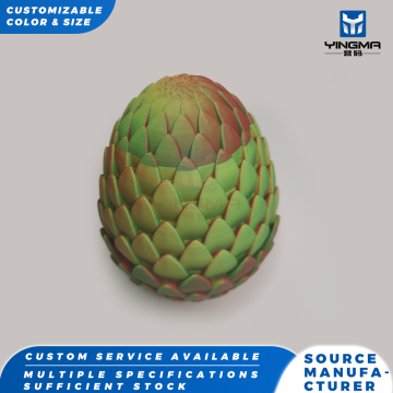 3D Printed Iridescent Scale Dragon Egg Storage Box
