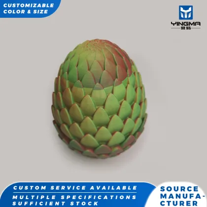 3D Printed Iridescent Scale Dragon Egg Storage Box
