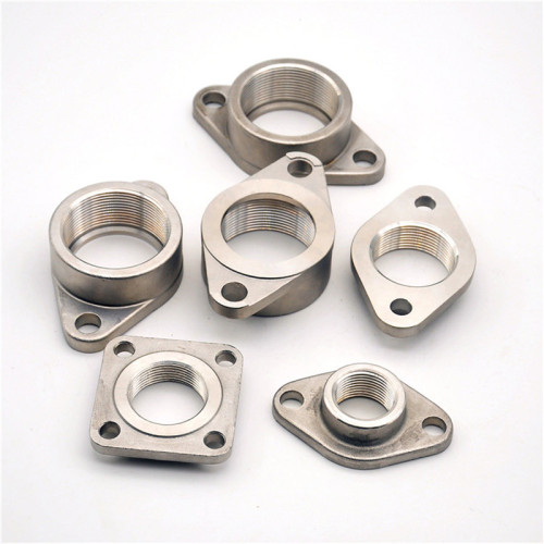 cnc machining threaded fittings carbon steel nut