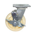 Trolley Casters tragen resistente Seitenbremsen -Industrierad