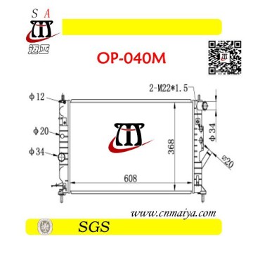 1300181 aluminum radiator for carparts