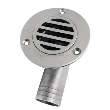 Mirror Polished Detachable Cockpit Drain - Alastin Marine Hardware Supply Boat Accessories