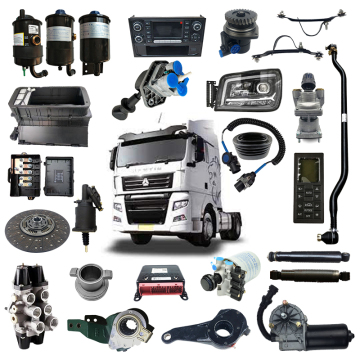 SINOTRUK CNHTC SITRAK C7H C9H Tractor Truck Dump Spare Parts - Shock Absorber & Engine Components