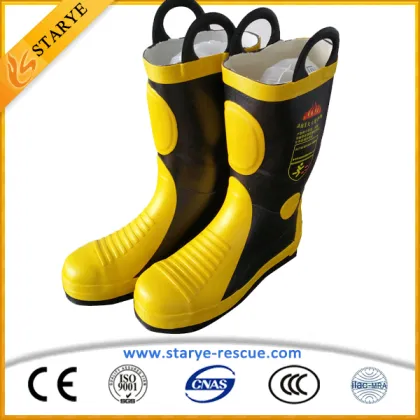 Widely Used Fire Protect Firefighter Boots