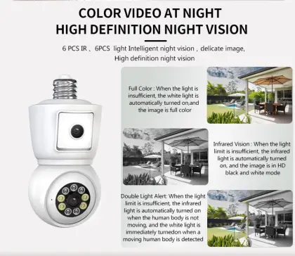 360 Degree ICSEE VR Panoramic WiFi CCTV Camera